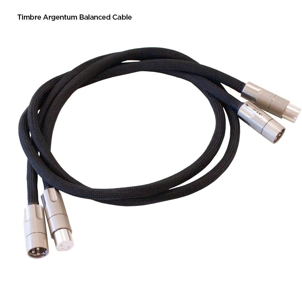1 Argentum-Balanced Timbre Audio Silver Cables