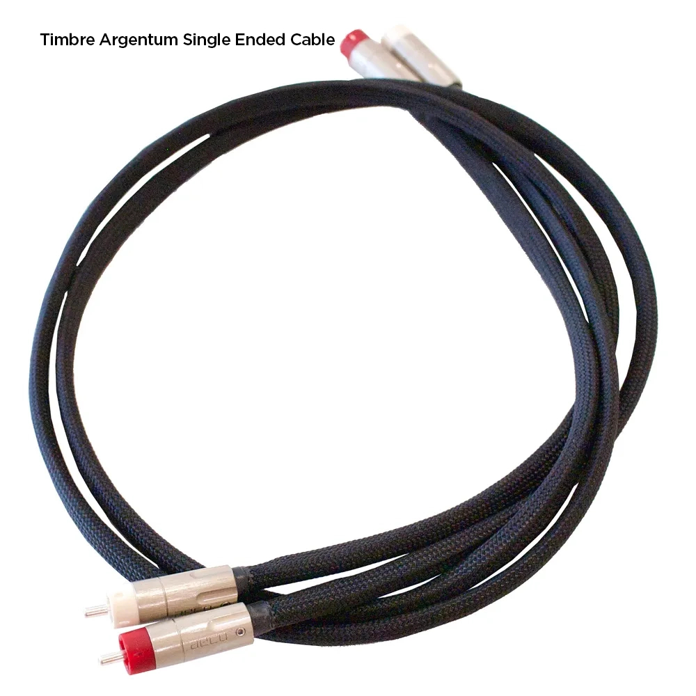 2 Argentum-Single Ended Timbre Audio Silver Cables